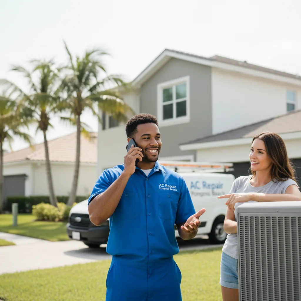 AC Repair Pompano Beach customer support in Oklahoma City